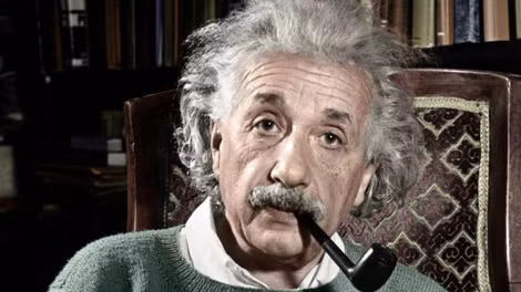 Albert Einstein.