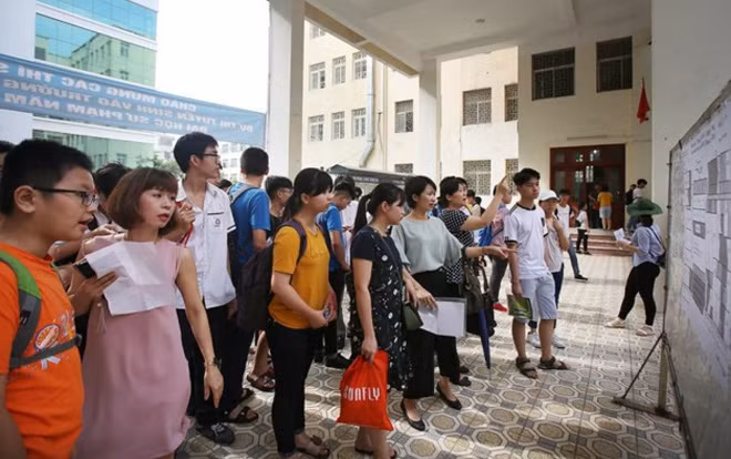 Sẽ có khoảng 23 nghìn thí sinh phải học tại các trường ngoài công lập, trung tâm giáo dục thường xuyên.