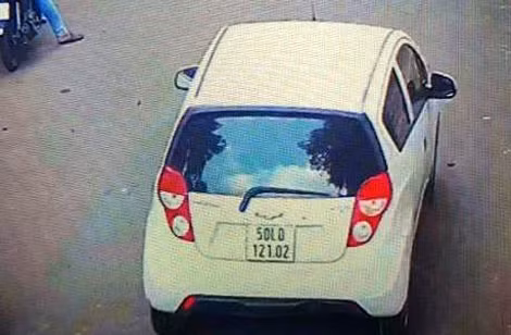 Chiếc ôtô của gia đình ông Yong.