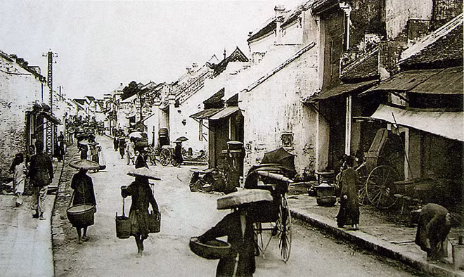 Một góc Hà Nội những năm đầu thế kỷ 20.