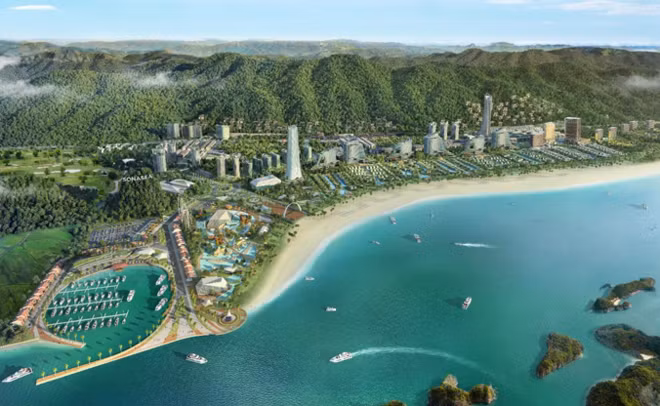 Sonasea Vân Đồn Harbor City là một trong những tổ hợp du lịch nghỉ dưỡng quy mô bậc nhất Quảng Ninh do Tập đoàn CEO đầu tư.