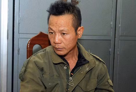 Đối tượng Nguyễn Văn Kỳ, kẻ thực hiện hành vi tàn ác trong gia đình ông Nguyễn Lương Chuân ở huyện Thạch Thất, Hà Nội.