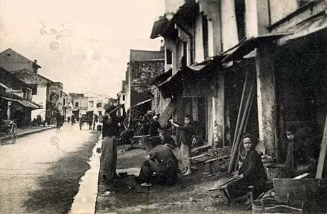 Một góc Hà Nội những năm đầu thế kỷ 20.
