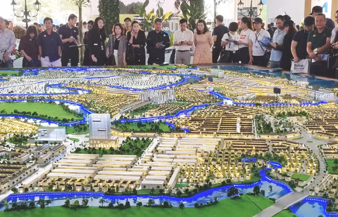 Dự án DN mở bán được người dân quan tâm.