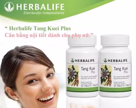 Một loại thực phẩm chức năng được quảng cáo là "cân bằng nội tiết tố nữ".