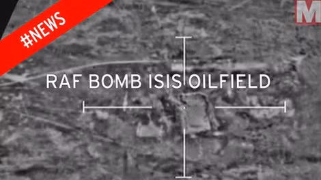 Không quân Anh chủ yếu đánh phá cơ sở hạ tầng IS ở Syria, chẳng hạn giếng dầu.