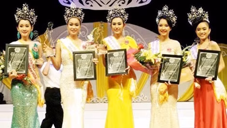 Cuộc thi “Hoa hậu Việt Nam thế giới” tại Nhật Bản chỉ có 10 người tham gia nhưng có tới 5 người đội vương miện.