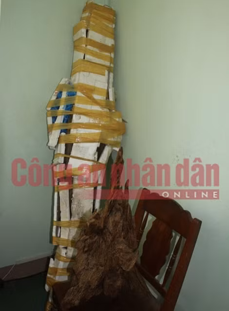 Tang vật vụ án.