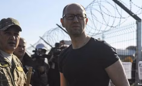Thủ tướng Ukraine Arseny Yatsenyuk.