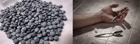 "Tử thần đen" fentanyl, loại ma túy này độc gấp 10 lần morphin (Ảnh: Cảnh sát Canada).