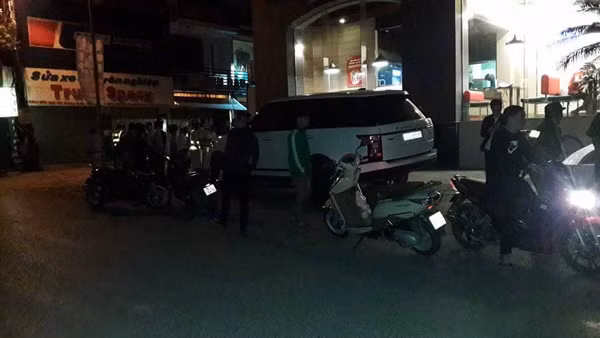 Hiện trường vụ việc.