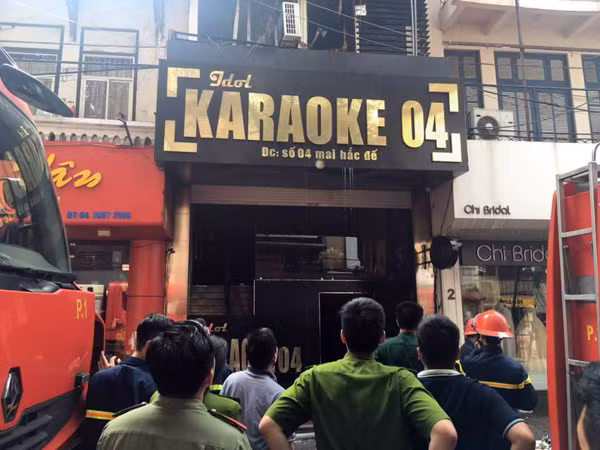 Quán karoke cháy 2 lần trong vòng 5 tháng.