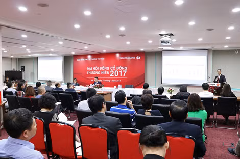 Đại hội đồng cổ đông thường niên 2017 Ngân hàng Thương mại cổ phần Kỹ thương Việt Nam (Techcombank) .