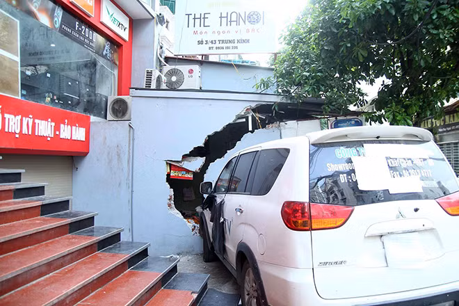 Hiện trường vụ tai nạn
