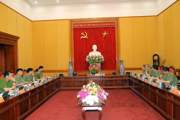 Thứ trưởng Lê Quý Vương phát biểu chỉ đạo tại buổi họp thứ I Ban Chỉ đạo.
