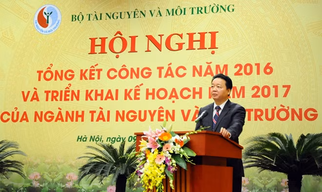 Bộ trưởng Trần Hồng Hà thừa nhận ô nhiễm môi trường đã vượt ngưỡng chịu đựng.