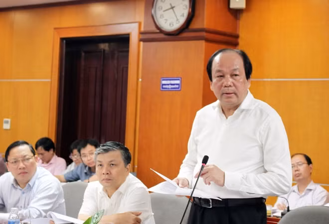 Bộ trưởng Mai Tiến Dũng mang thông điệp của Thủ tướng đến Bộ Công Thương