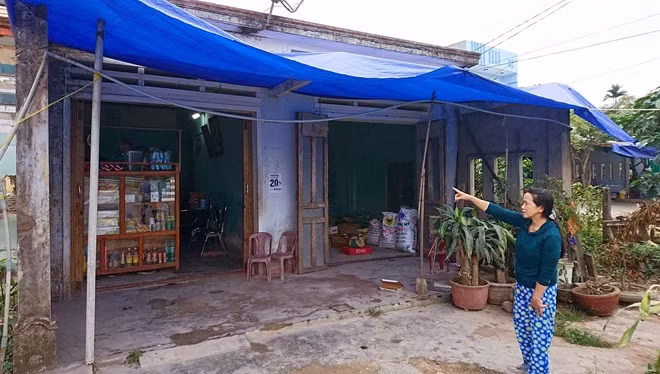 Hộ bà Hiệp vẫn chưa chịu bàn giao mặt bằng do chưa đồng ý cách giải tỏa đền bù.