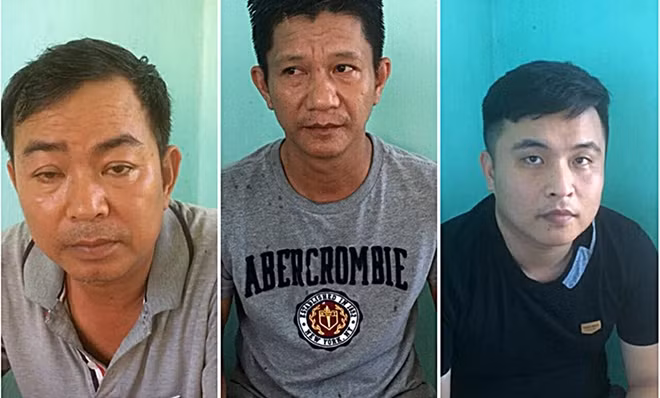 3 trong số 11 đối tượng liên quan đường dây đánh bạc qua mạng tại cơ quan Công an.