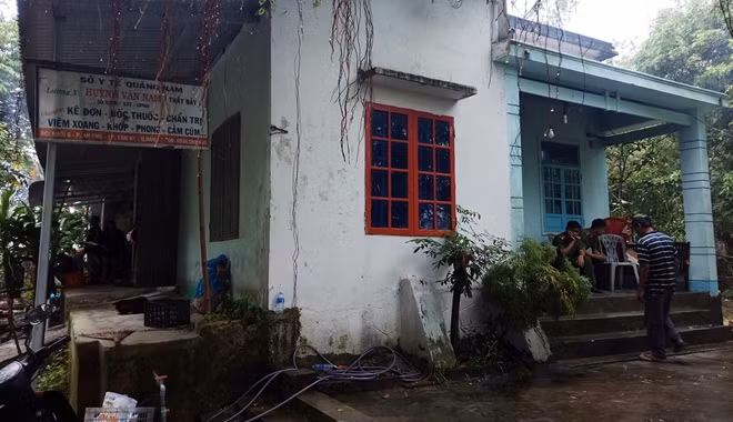 Ngôi nhà nơi ông N. bị giết.