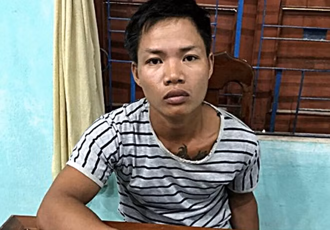 Đối tượng tên Nhân có hành vi bất nhân tại cơ quan Công an.