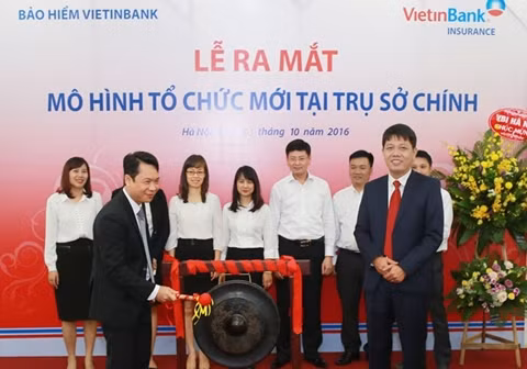 Bảo hiểm VietinBank chuyển đổi mô hình tổ chức mới
