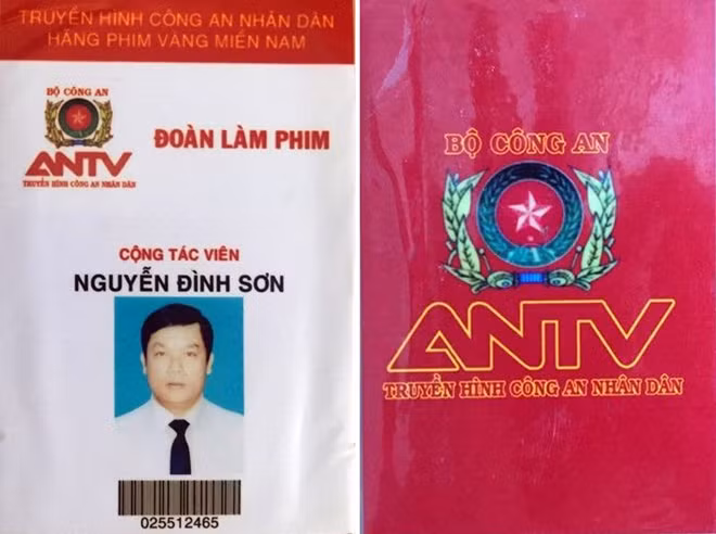 Thẻ do tài xế Sơn xuất trình tại cơ quan điều tra.