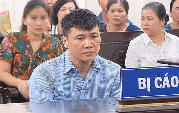 Bị cáo Chính tại phiên xử.