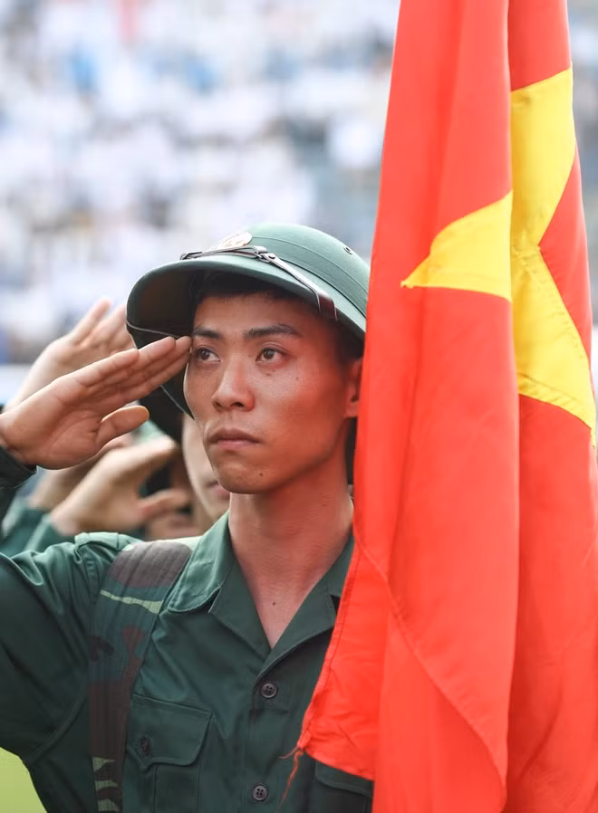 Một số hình ảnh tại lễ giao nhận quân năm 2019 ở huyện Đan Phượng