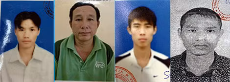 Các đối tượng trong vụ án
