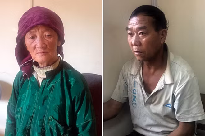 Vợ chồng Tráng Thị Sò và Hạng Nhìa Cở.