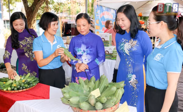Hội phụ nữ Thái Bình trong ngày "Phụ nữ sáng tạo, khởi nghiệp năm 2019”