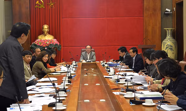 Toàn cảnh buổi làm việc