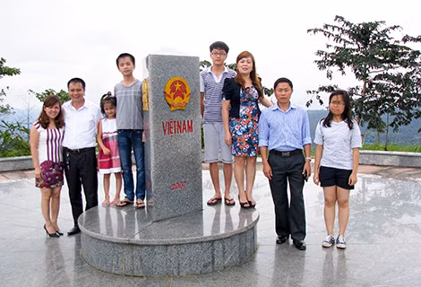 Cột mốc chủ quyền.