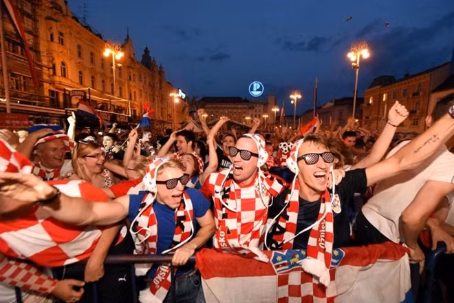 Croatia đã trở thành đội tuyển thứ 10 của châu Âu trong lịch sử vào chung kết World Cup.