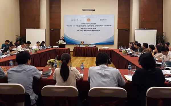 Hội thảo nhận được nhiều ý kiến, giải pháp nâng cao hiệu quả phòng, chống mua bán trẻ em