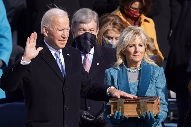 Tổng thống Hoa Kỳ Joe Biden tại lễ nhậm chức