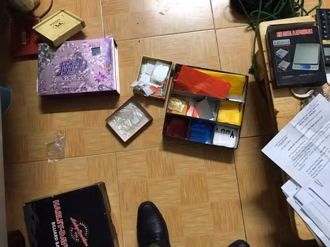 Số ma tuý cơ quan điều tra thu được tại nhà đối tượng Dũng.