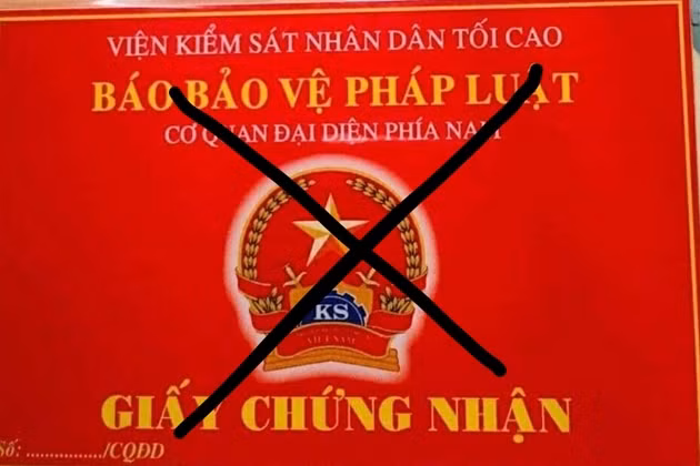 Giấy chứng nhận giả mạo