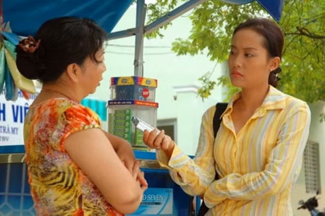 Một cảnh trong phim “Nghề báo”.