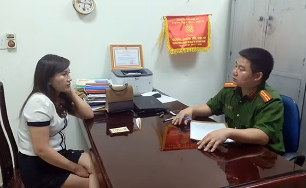 Hai đối tượng Hồ Quỳnh Tường và Trần Thị Giang