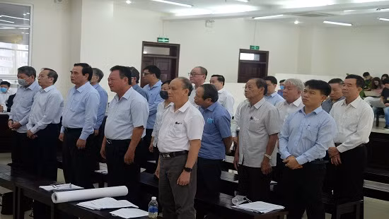 Bị cáo Trần Văn Minh và đồng phạm.