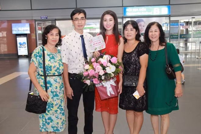 Gia đình Đỗ Mỹ Linh.