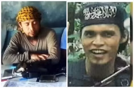 Isnilon Hapilon (trái) và Omarkhayam Maute. Isnilon Hapilon (trái) và Omarkhayam Maute.