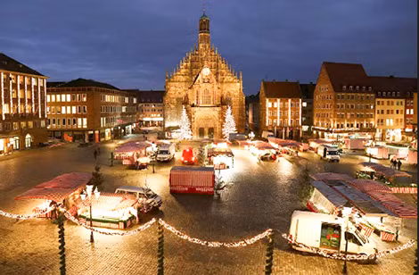 Chợ Giáng sinh truyền thống ở Nuremberg năm 2020. Chợ Giáng sinh truyền thống ở Nuremberg năm 2020.