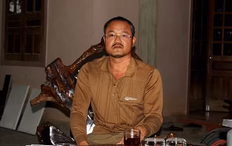 Giám đốc DNTN đá mỹ nghệ Thiện Tâm Nguyễn Công Bằng.