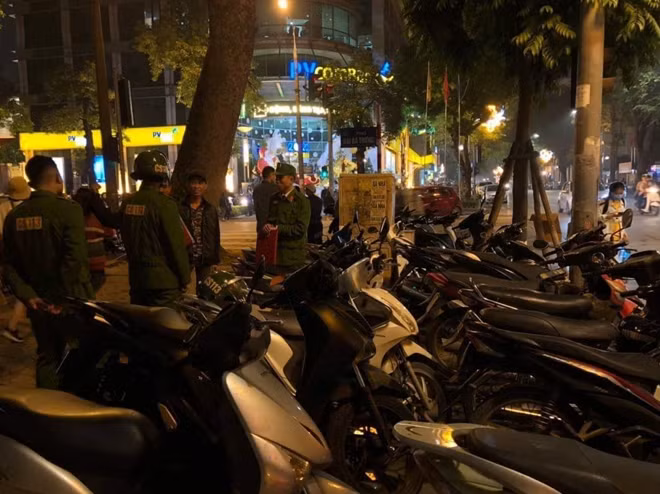 Bãi xe bị xử lý trong Tết Dương lịch