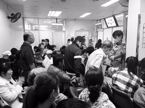 Bệnh viện là nơi đông người vào ra, luôn trong tâm trạng vội vã, lo lắng, vì vậy dễ sơ hở. (hình minh họa).