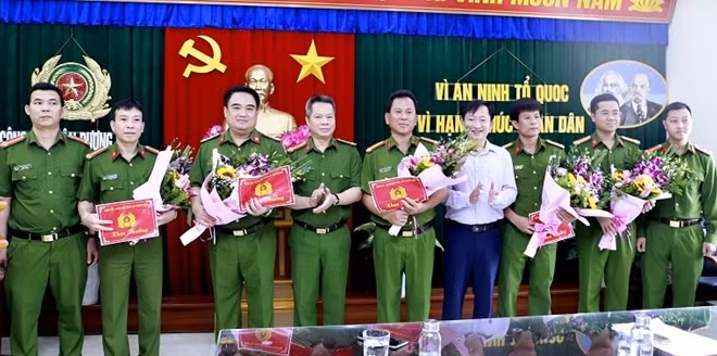 Lãnh đạo Công an TP Hải Phòng biểu dương các đơn vị tham gia phá án