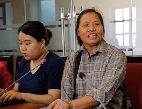 Với bà Tiến, niềm vui và hạnh phúc là giúp đỡ người khác.